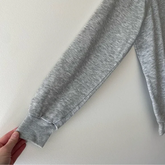 Vintage Handmade Heather Gray Turtle Sweatshirt Size XL - Picture 5 of 7